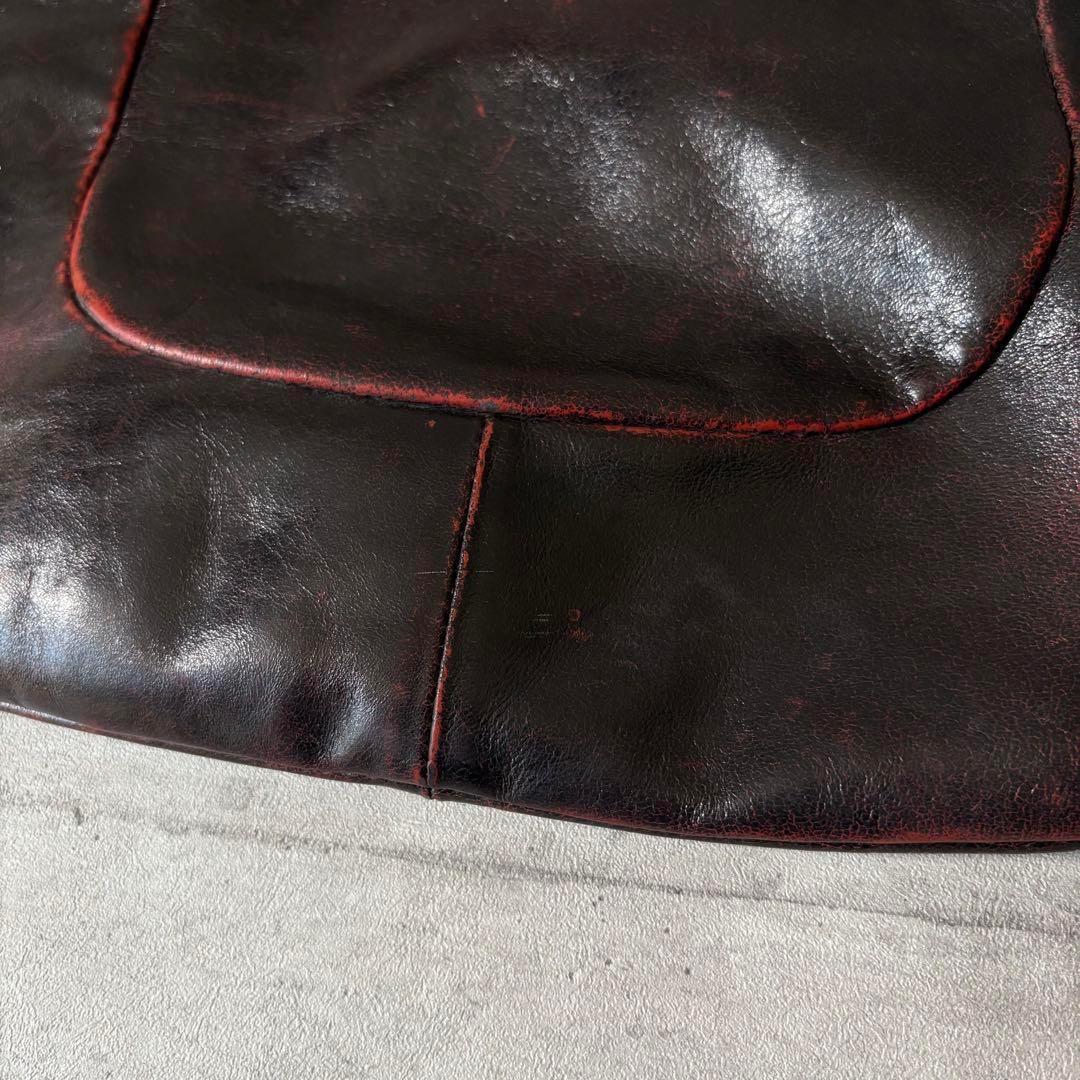 バッグ 00s masaki matsushima leather bag y2k