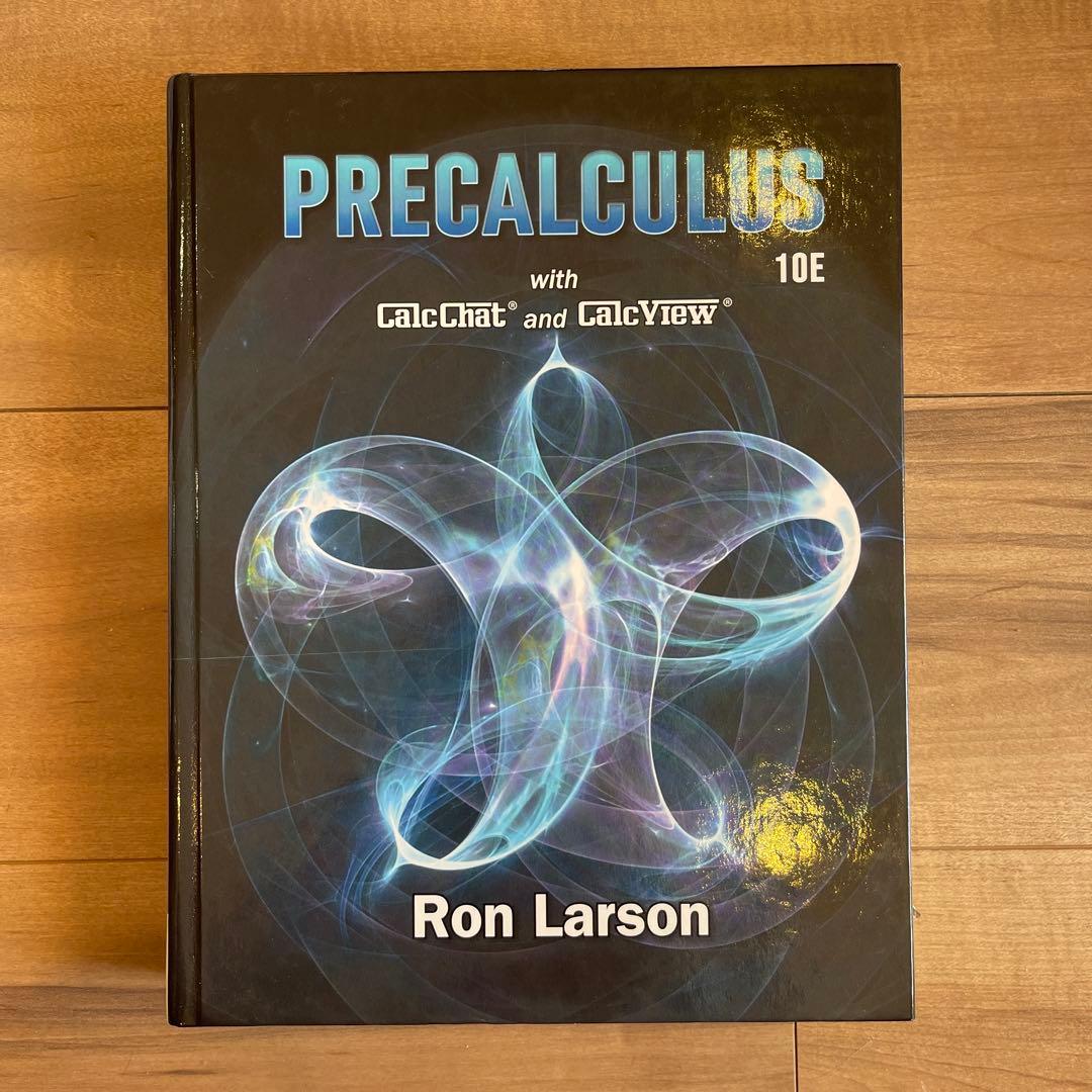 【未使用】Precalculus 10E 数学　洋書ハードカバー