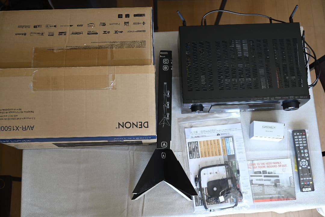 美品 DENON AVR-X1500H AVアンプ 7.2ch デノン