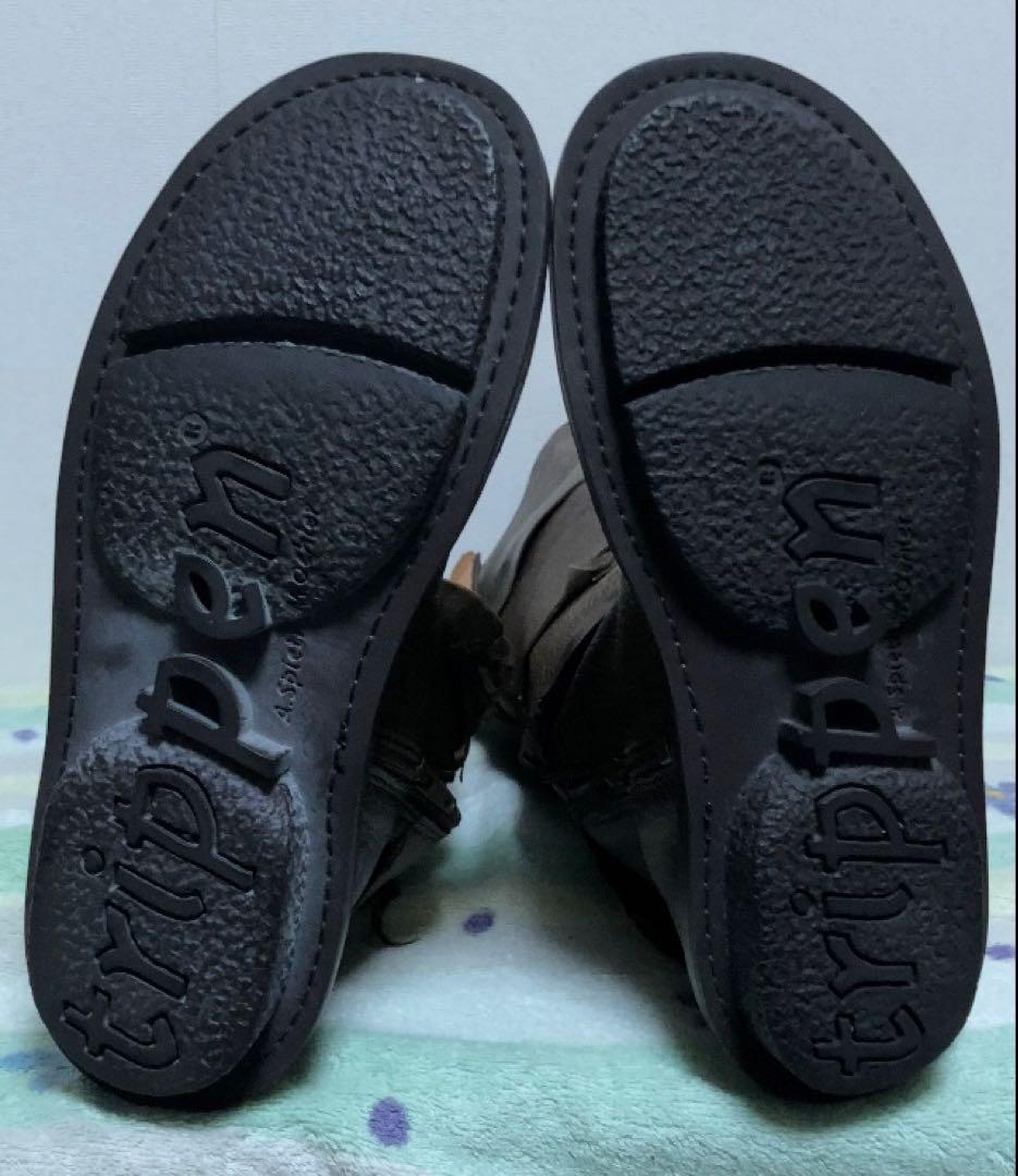 Trippen・トリッペン パッチワークレザーブーツ 極レア　レディース24cm