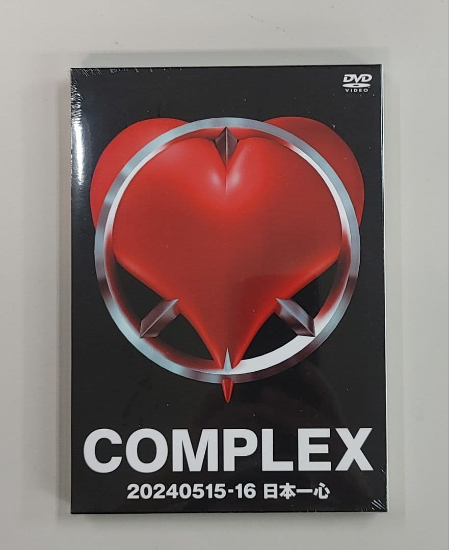 COMPLEX 20240515-16 日本一心DVD×2未開封 完全予約生産盤