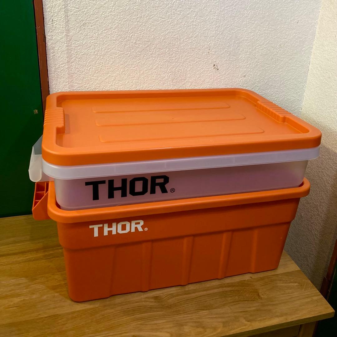 THOR コンテナ 収納ボックス 2個
