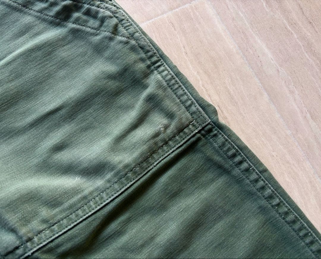 アメリカ軍ベイカーパンツ60s｜シオタM65オアスロウ50sTCBジーンズRRL