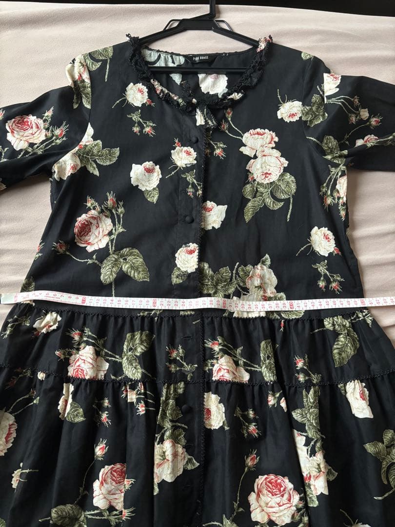 美品！ PINK HOUSE 花柄 五分袖チュニック