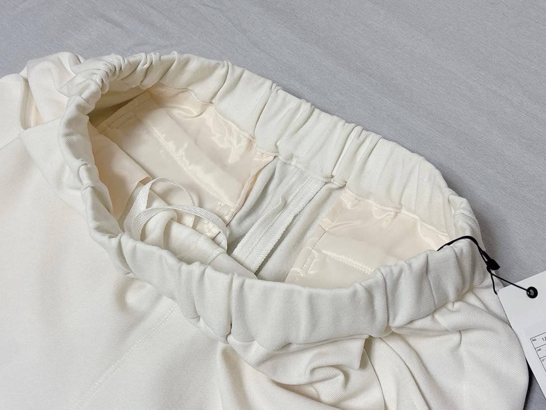 新品タグ付✨　道具服　lelill 裏起毛 ジョガー リラックス パンツ 冬服