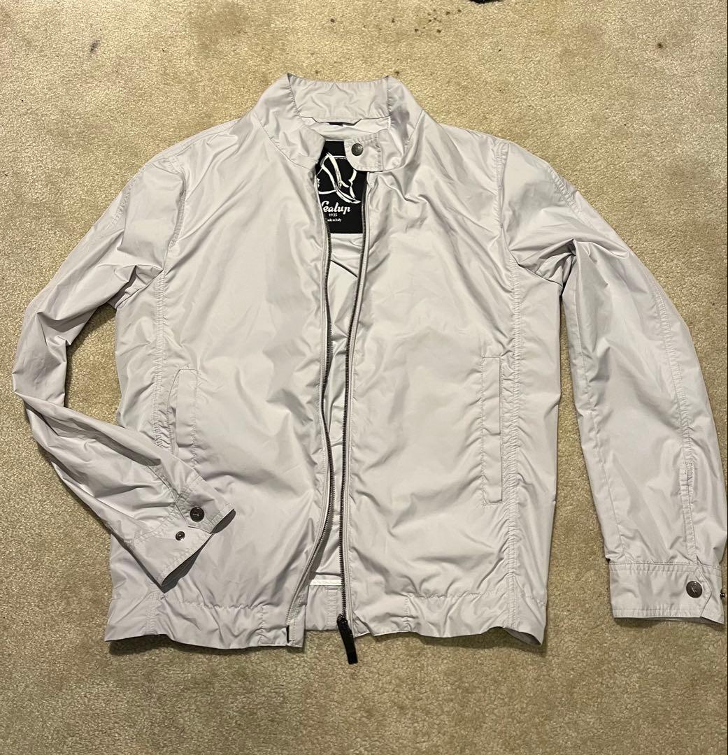 Sealup ライトグレー ナイロンジャケット　46