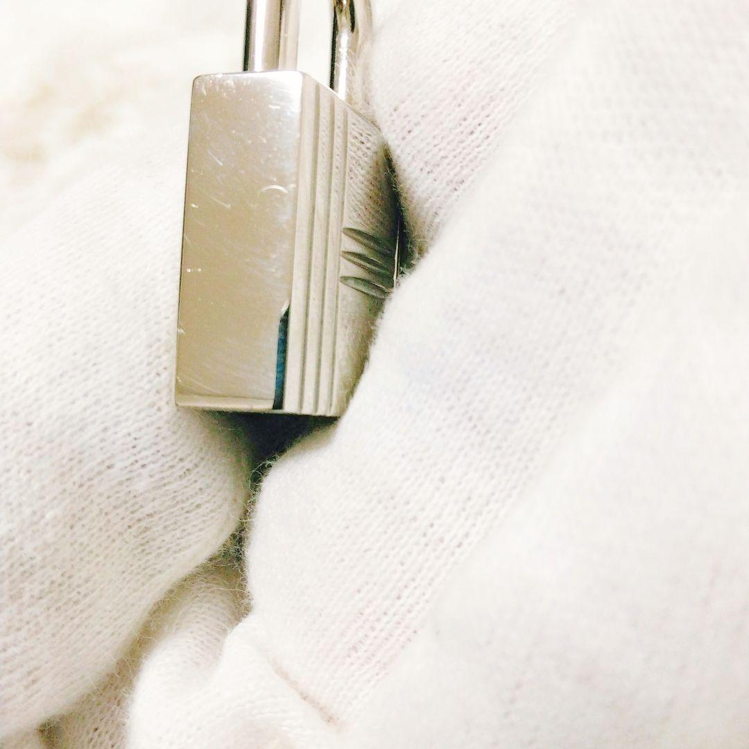 【美品】 HERMES エルメス カデナ　南京錠　パドロック鍵2ケ付き