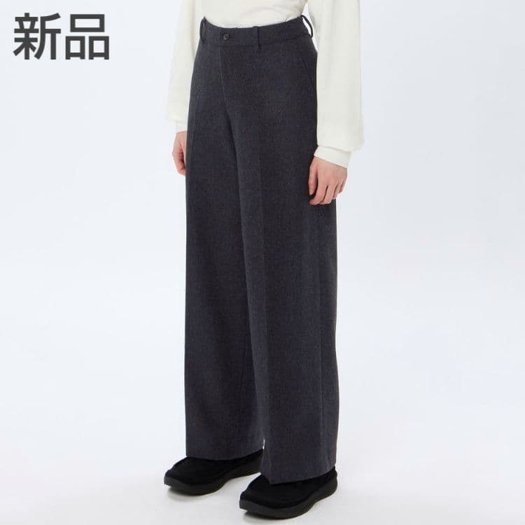 定価2.8万★新品★ノースフェイス ウッドランドウールパンツ センタープレス