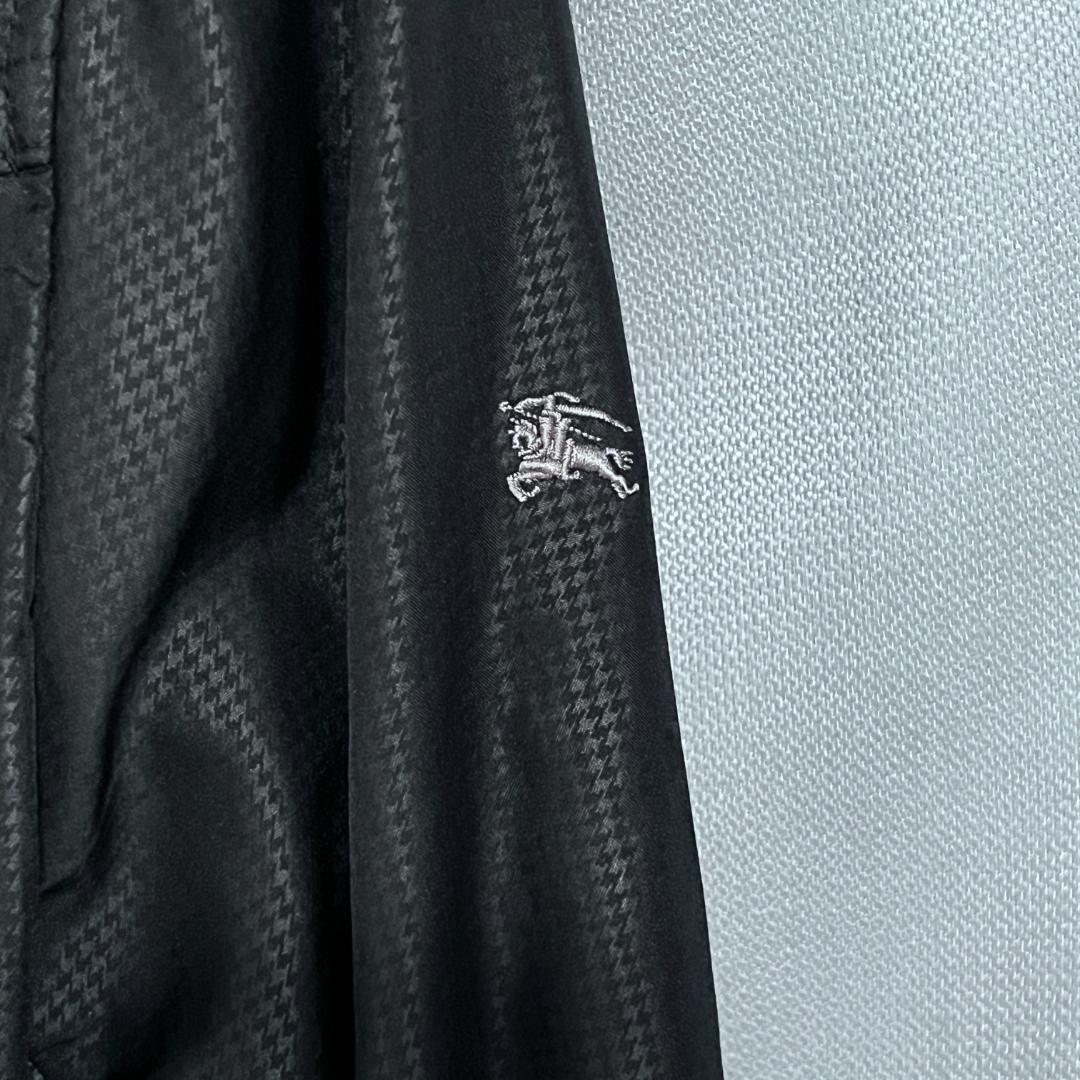バーバリー ブラックナイロンジャケット L BURBERRY