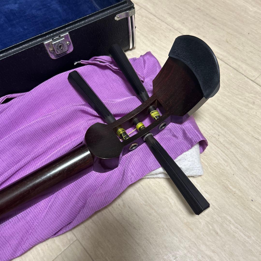 現状品！三味線 本体　ハードケース付き！