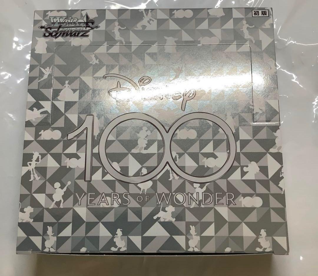 ヴァイスシュヴァルツ　ディズニー　100 未開封　1BOX