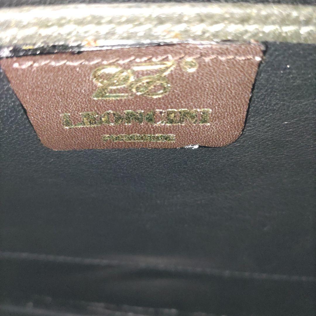 LEONCINI ダークブラウン ハンドバッグ