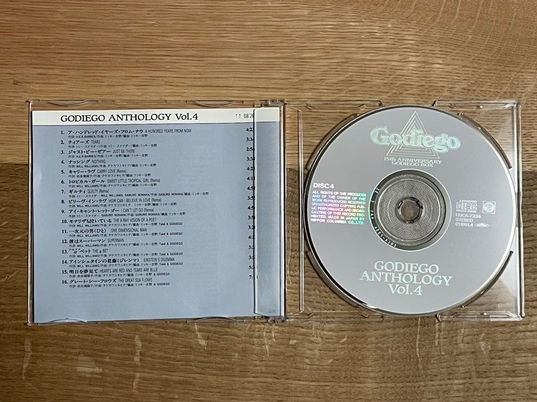 ゴダイゴ 15th Anniversary Godiego Box