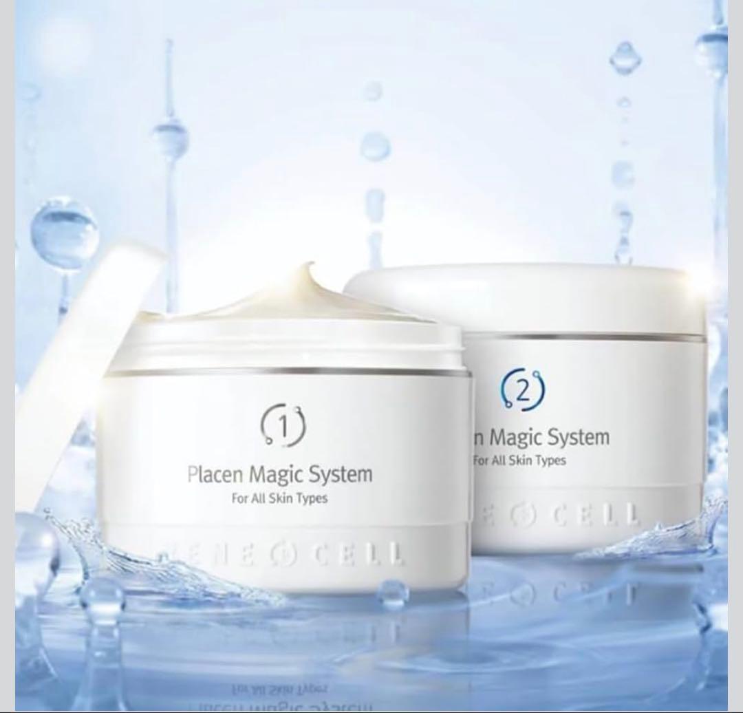 ルネセル プラセン マジックシステム1剤+2剤セット200ml × 2新品未開封