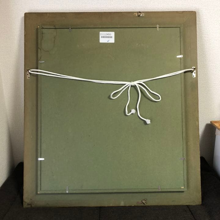 吉岡耕二　花　油絵 F10号　サロン ドートンヌ正会員　大阪出身　百貨店取扱