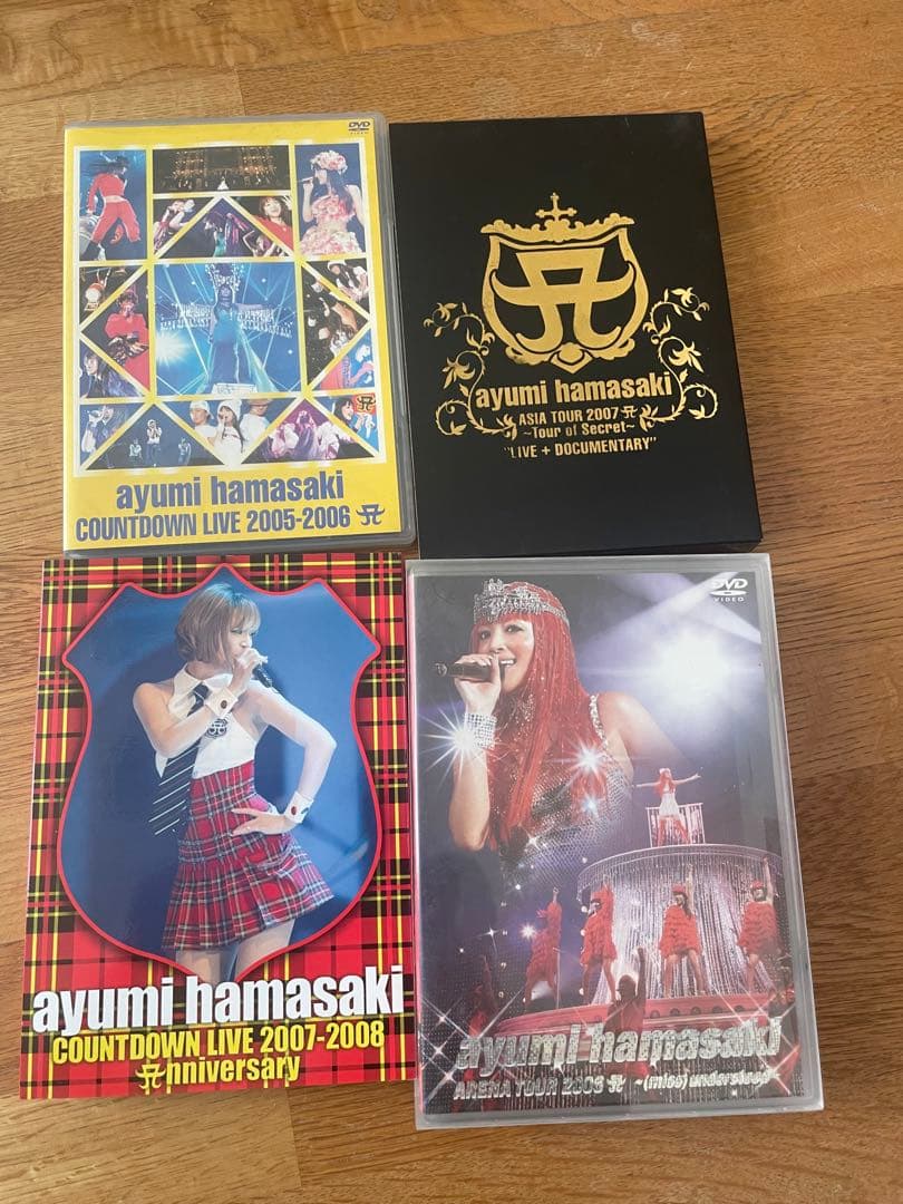 浜崎あゆみ LIVEDVD4枚セット