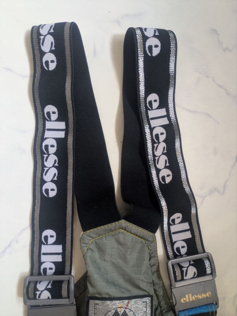 ellesse エレッセ スキーウェア 青 メンズ L つなぎ ジャケット