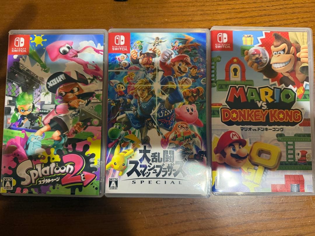 Nintendo Switch ゲームソフト 3本セット
