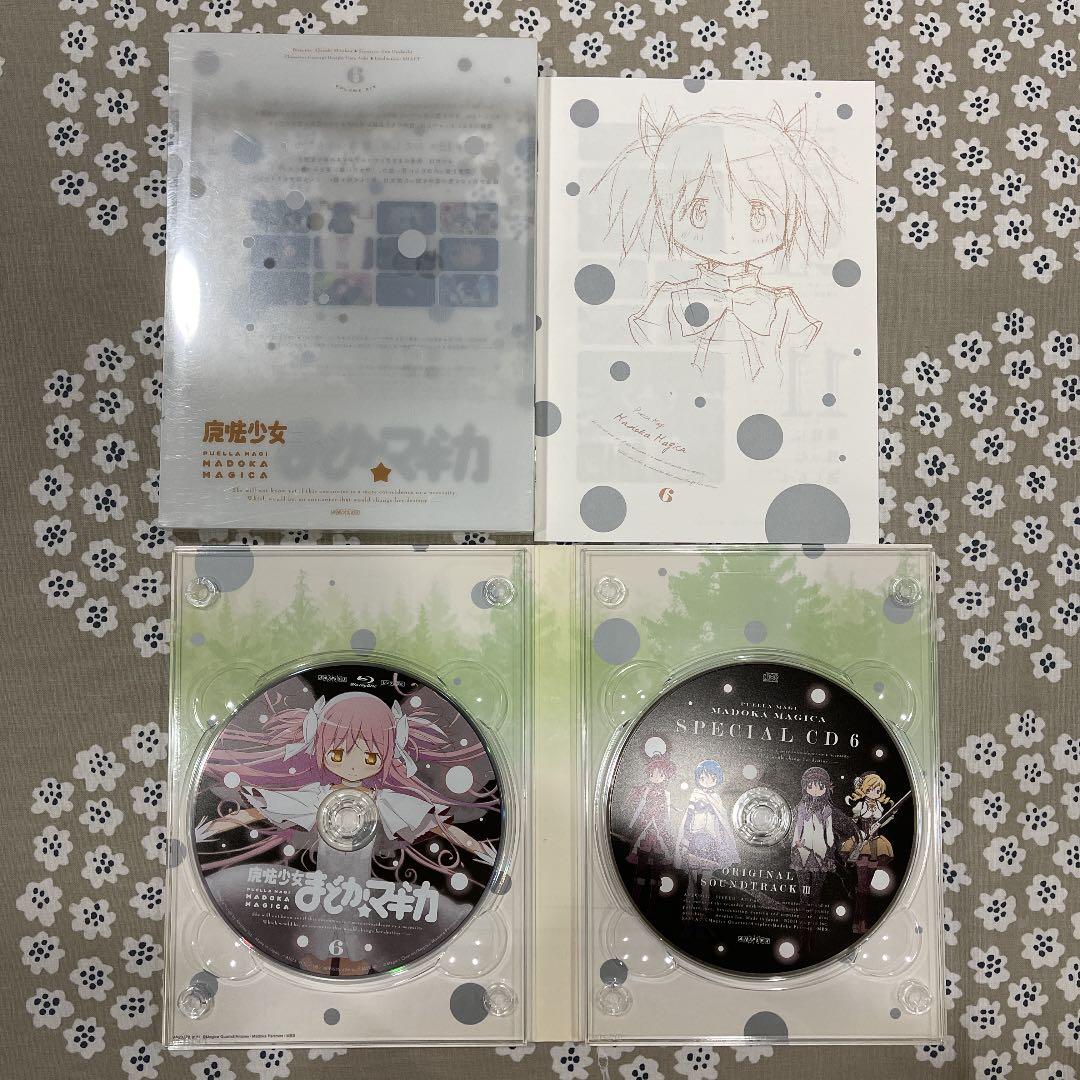 魔法少女まどか☆マギカ ブルーレイ、CD6巻セット〈完全生産限定版〉