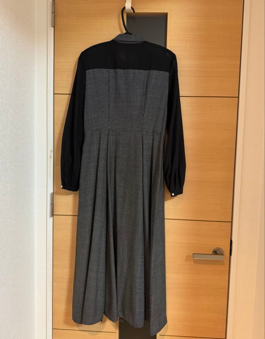 ANAYI アナイ 2024AWシアーコンビフレアワンピース