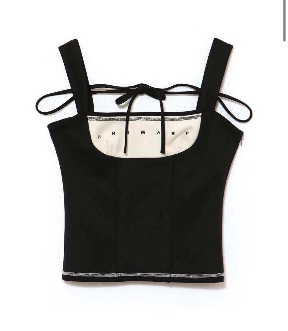 トップス andmary luca stitch tops