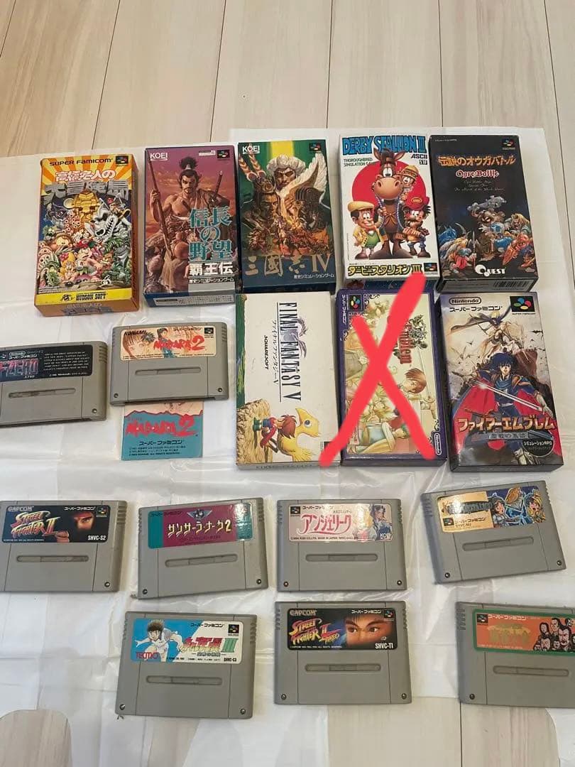 スーパーファミコンソフト　まとめ売り