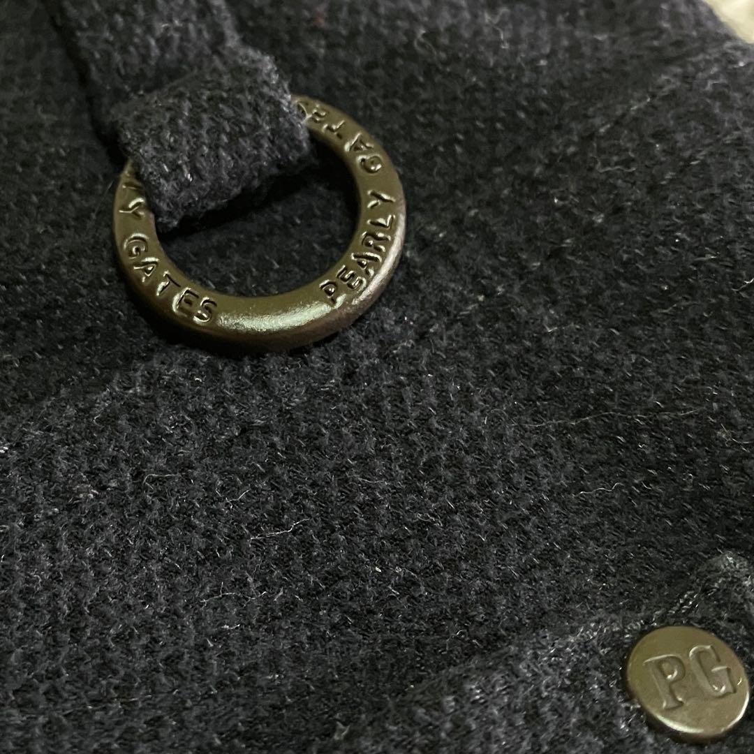 パーリーゲイツ ゴルフ パンツ　発熱 蓄熱 フィールサーモ ストレッチ ネイビー