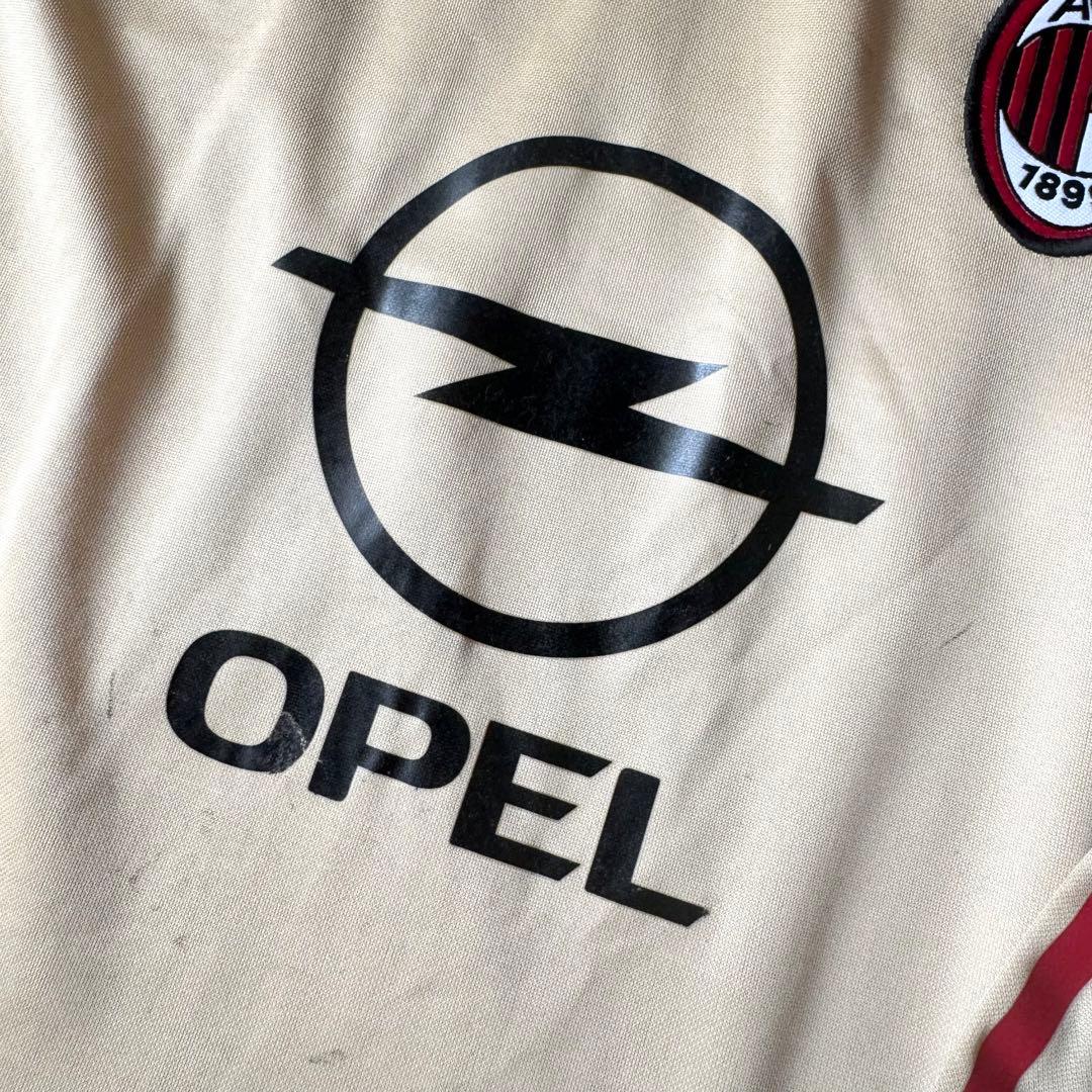 【選手支給用・タグ付き】カカ ＃２２ ACミラン ０４／０５（3rd）