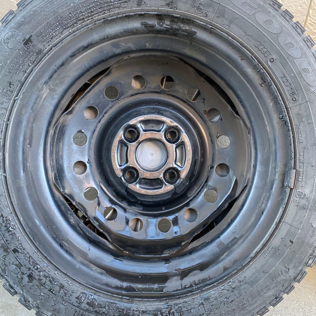 タント　ミライース　14インチ タイヤ・ホイールセットla600s la300s