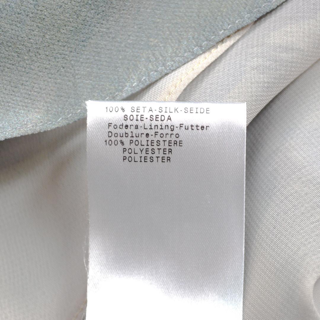 【美品】GIORGIO ARMANIジョルジオアルマーニ イタリア製シルクドレス