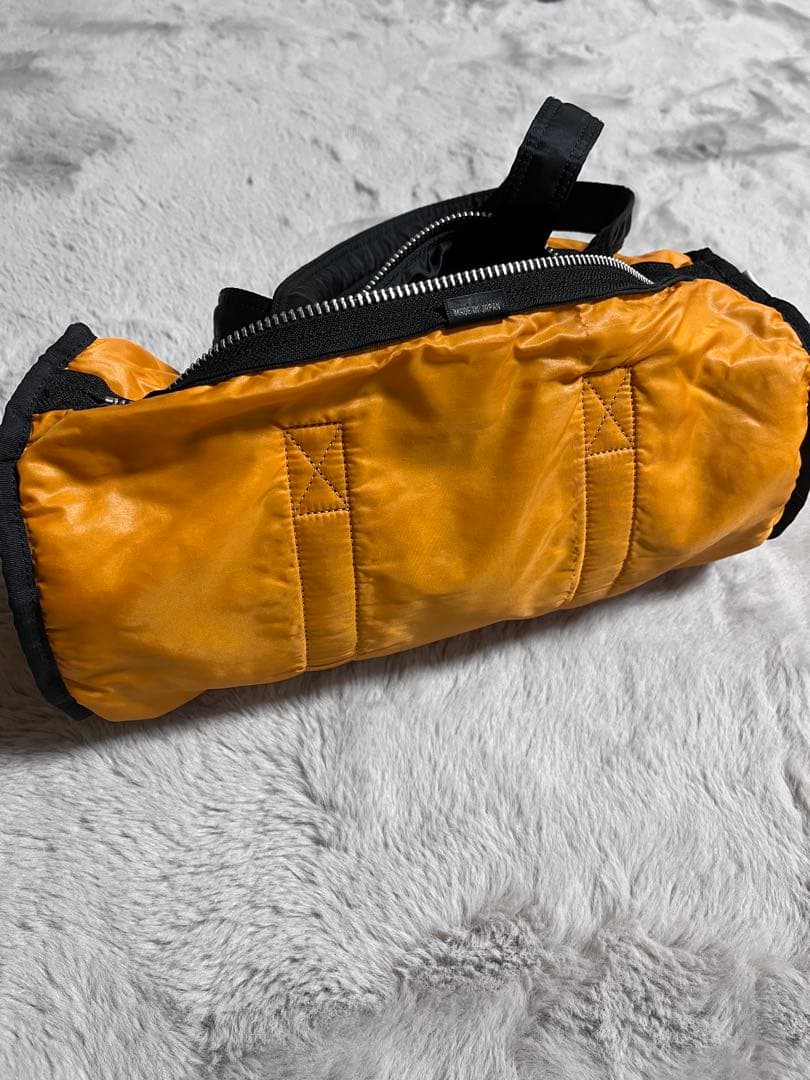 PORTER ポーター タンカー ミニボストン 黒 ドラムバッグ