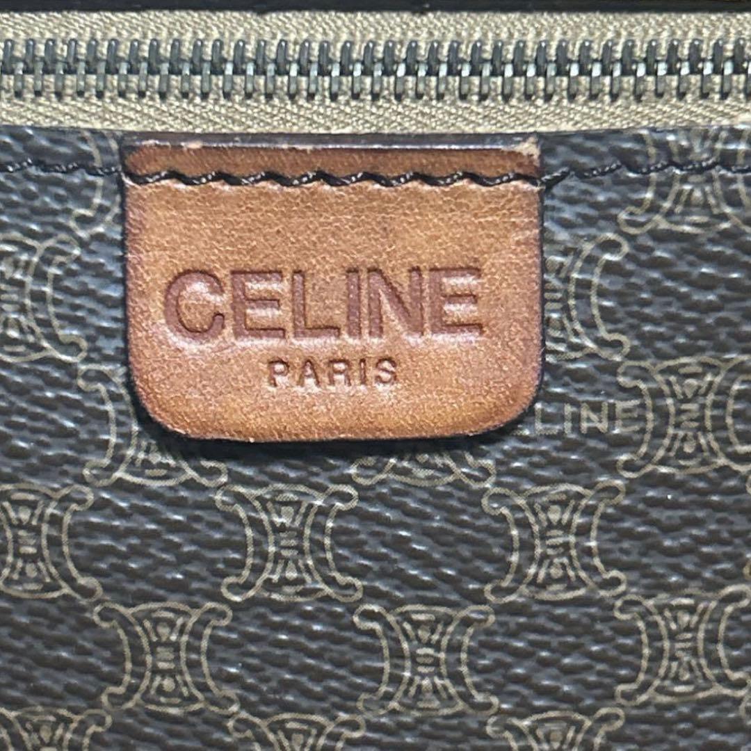 南京錠つき★オールド セリーヌヴィンテ ージ大型 ブラゾンマカダム 旧型レア