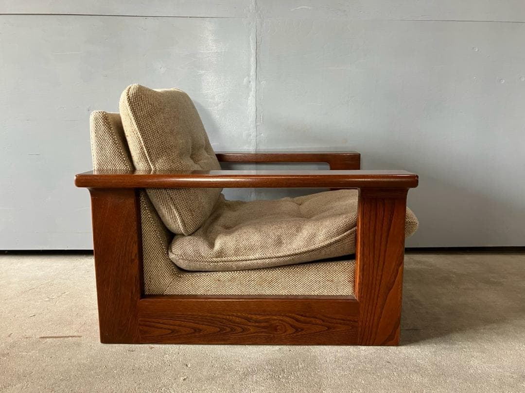 『HIDA』飛騨産業 シングルソファ ローソファ ソファ 1P RWso25