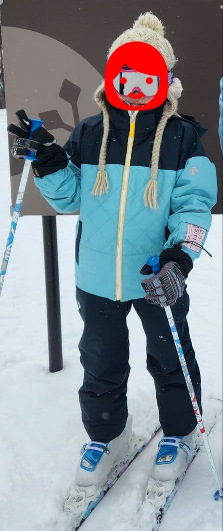 デサント　スキーウェア　ジュニア140cm上下セット