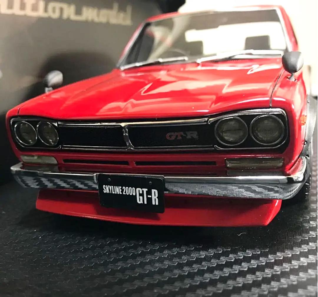 イグニッションモデル 1/18 スカイライン 2000 GT-R 難有り
