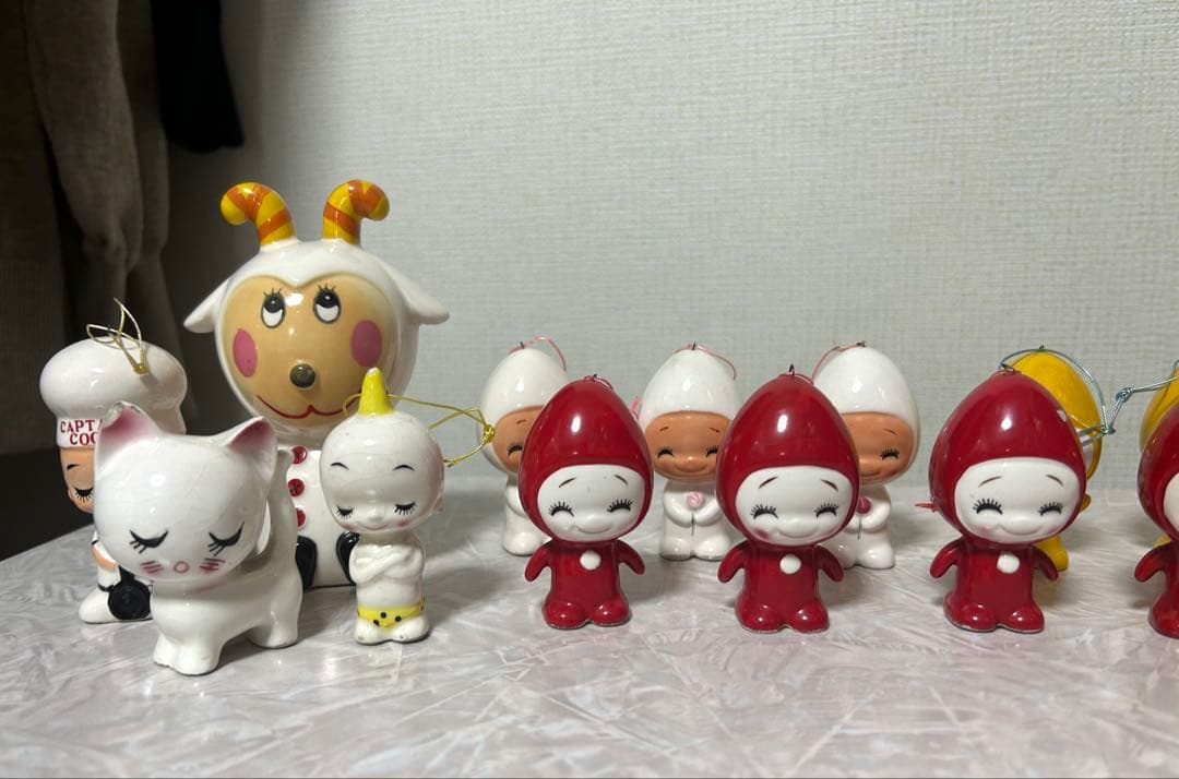 内藤ルネ レトロ陶器人形セット