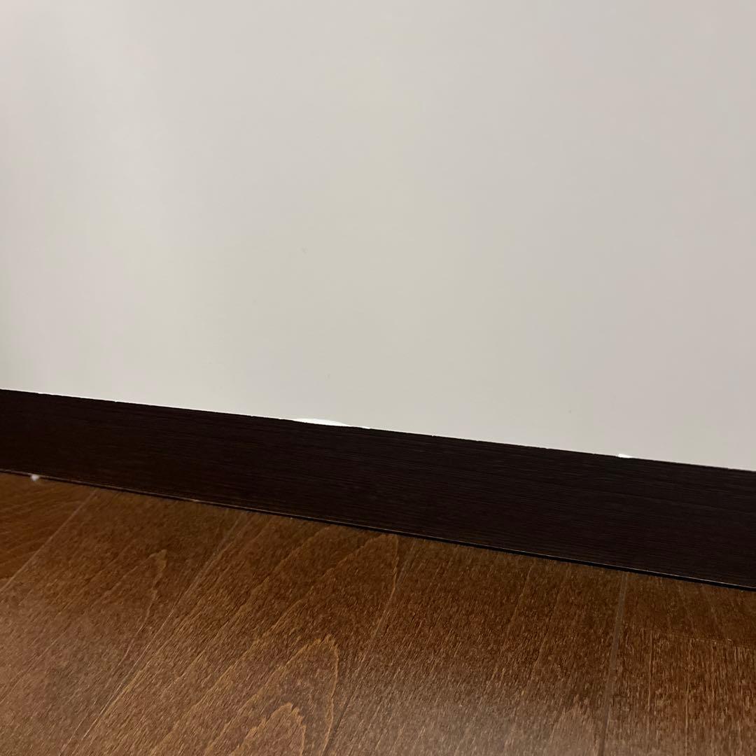 木製4段チェスト（ブラウン、ホワイト）引出しレール付き