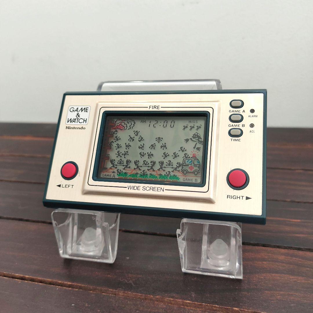 ファイア　ワイドスクリーン　任天堂　ゲームウォッチ