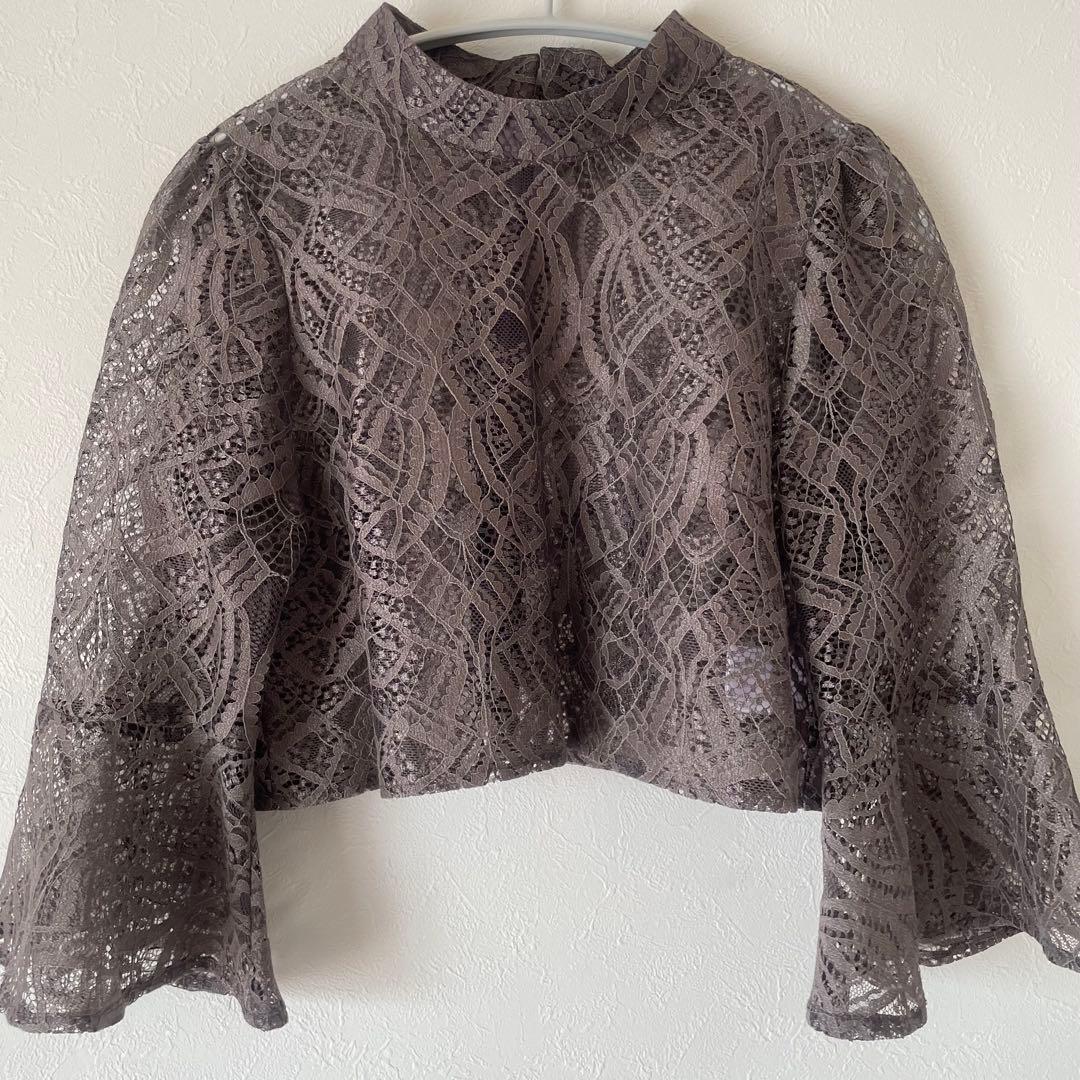 オケージョンドレス ブラウン