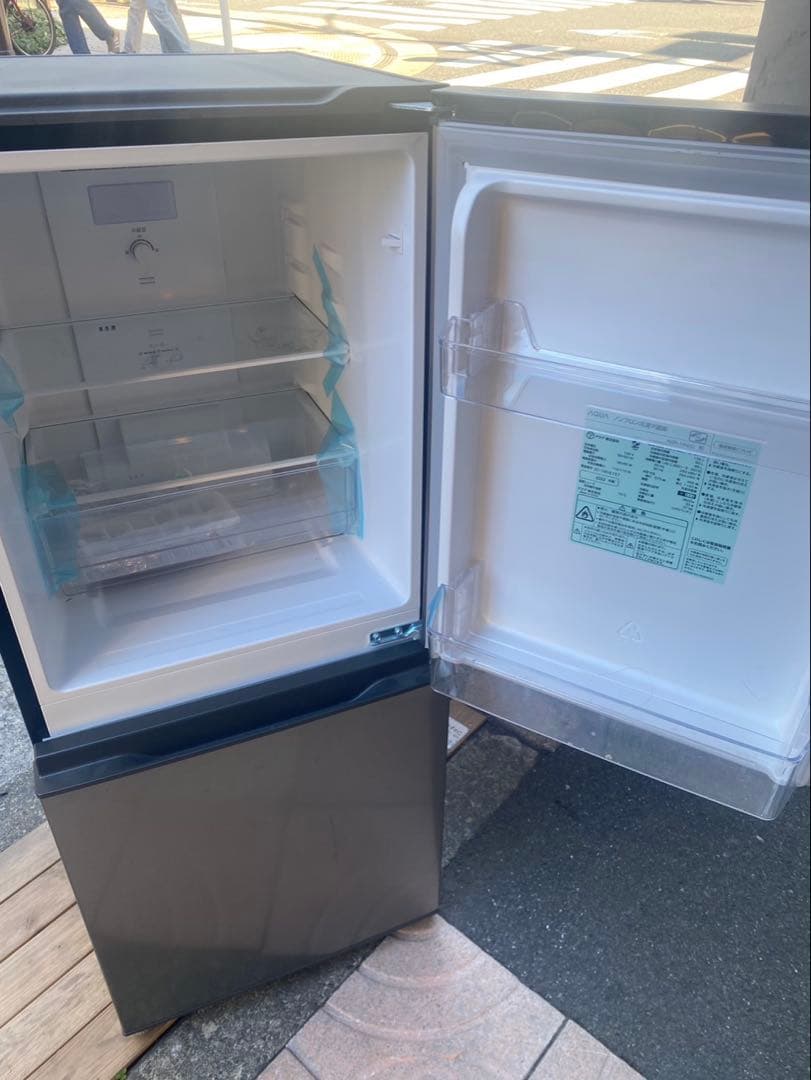 23区内送料無料！ほぼ未使用　アクア　AQR-14N 2ドア冷蔵庫　2022年製