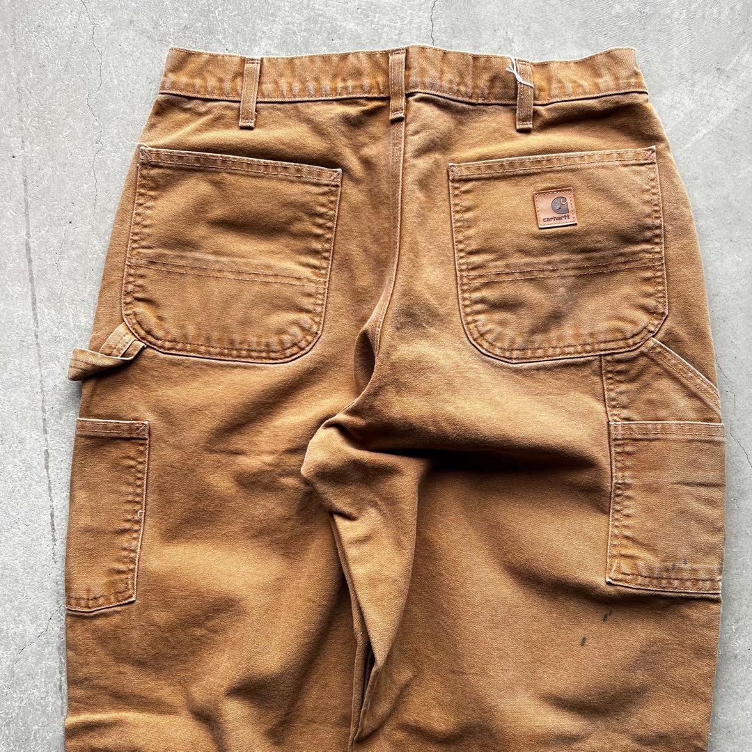 US企画 カーハート ダック ペインターパンツ W34 革タグ