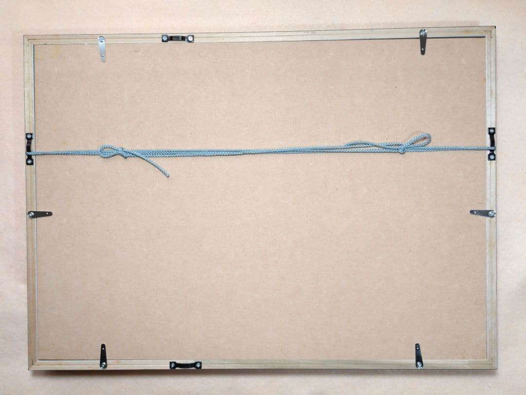 桜の版画 A3 ゴールドフレーム付き アーカイバルプリント 野地美樹子 和モダン