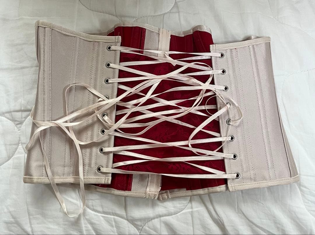 レースアップ コルセット