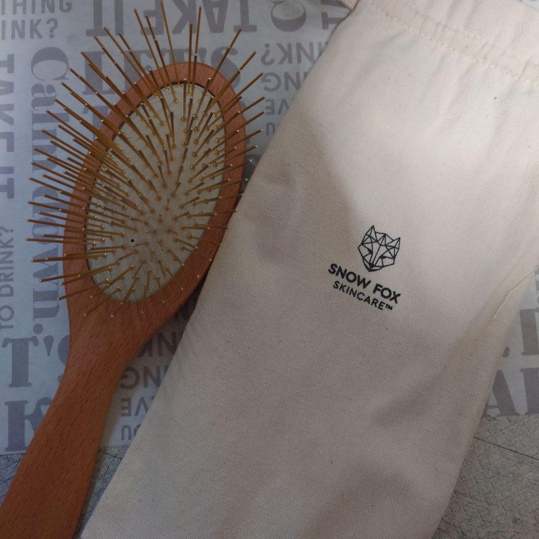 プレミアム FOXカッサ ウッドヘアブラシ