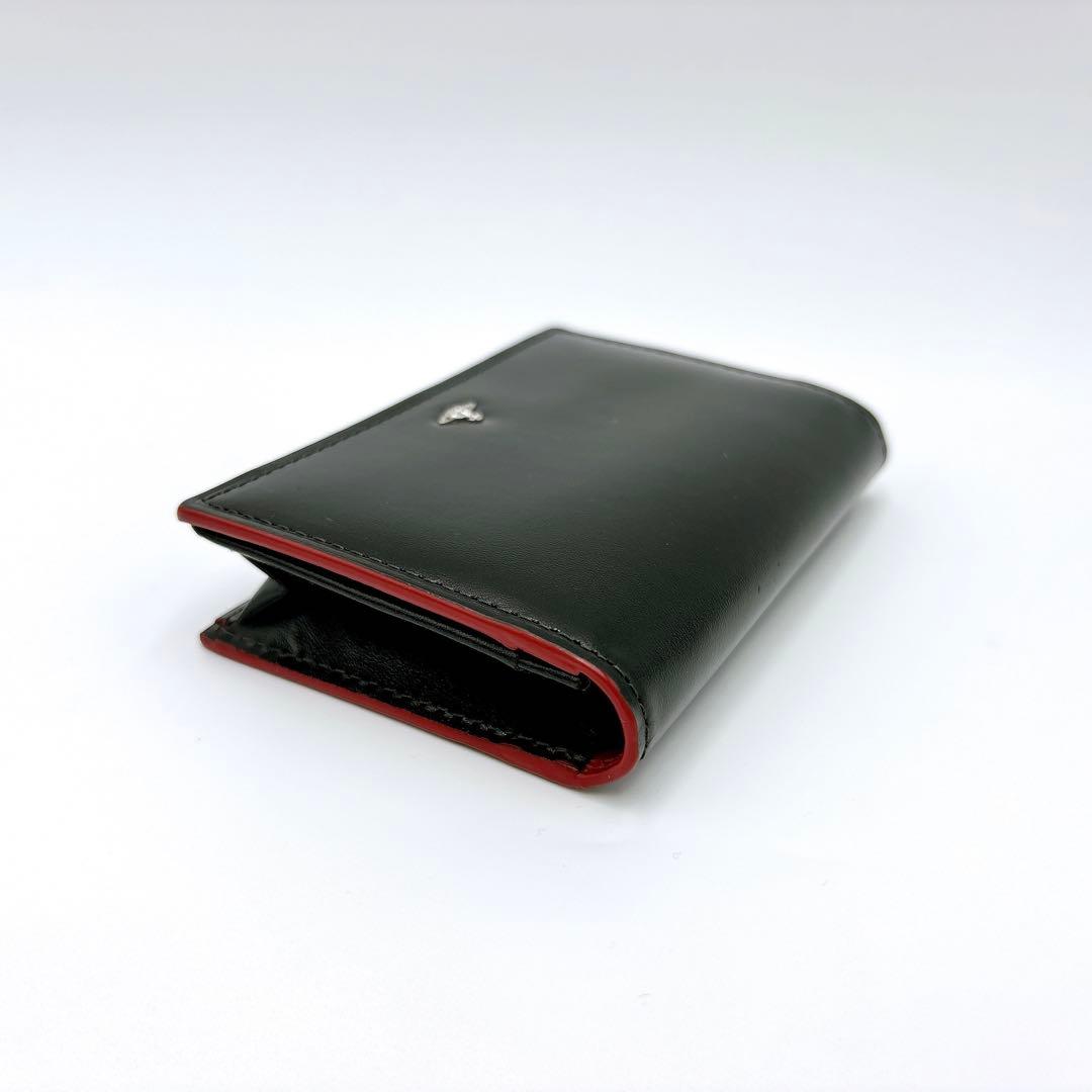 【OJI_STEEL】極美品 ＊ ヴィヴィアン レザー オーブ 名刺入れ