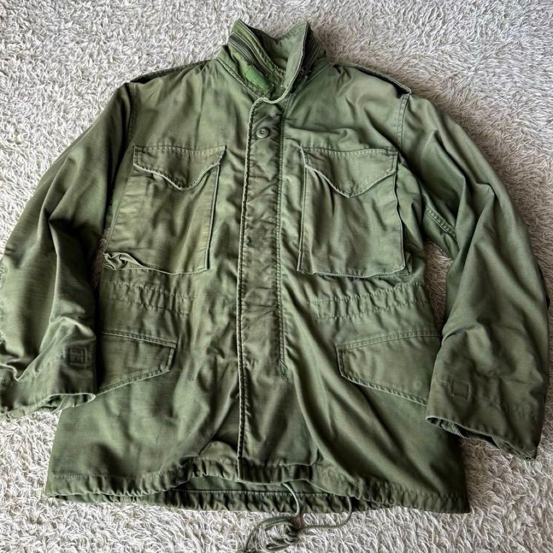 米軍ミリタリージャケット　made in USA M-65 82年製　80,s