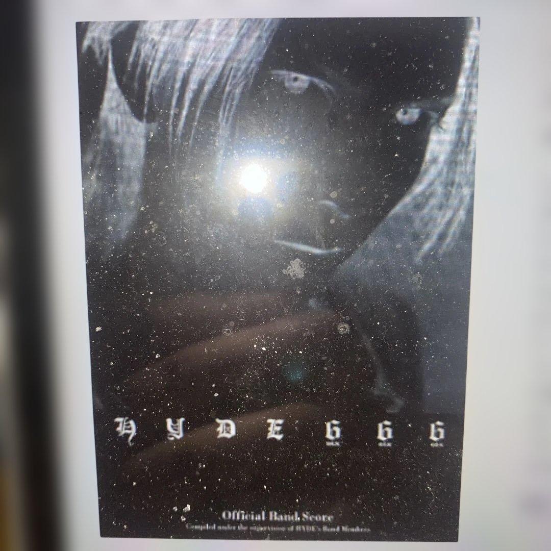HYDE 666 Official バンドスコア　ラルク
