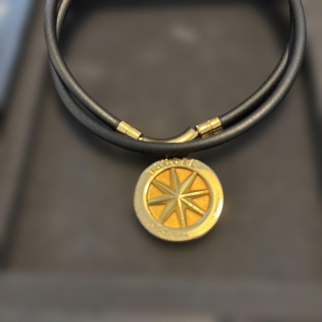 BANEL healthcare necklace ブラック