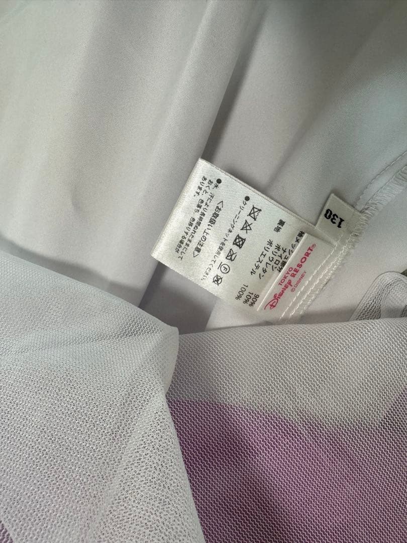 東京ディズニーリゾート　ビビデバビデブティック　ラプンツェル　ドレス　130