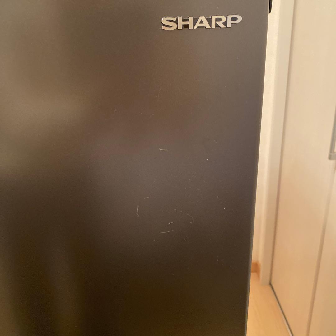 【超美品】SHARP ブラック冷蔵庫　SJ-D15K-H 2024年製152L